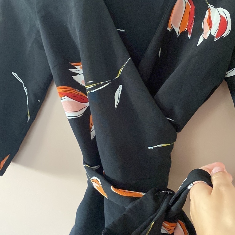 Zara wrap blouse - Picture 3 of 5